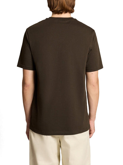 Lyle & Scott T-shirt Uomo Ts400vogt Marrone