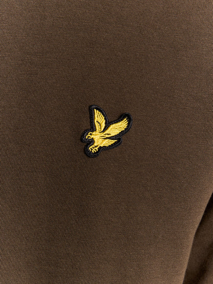 Plain T-Shirt Lyle & Scott T-shirt Uomo Ts400vog Verde oliva