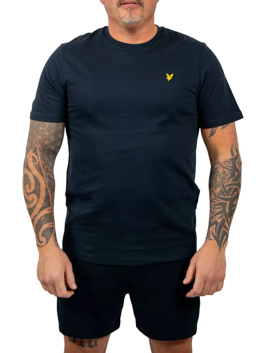 Plain T-Shirt Lyle & Scott T-shirt Uomo Ts400vogx Blu scuro