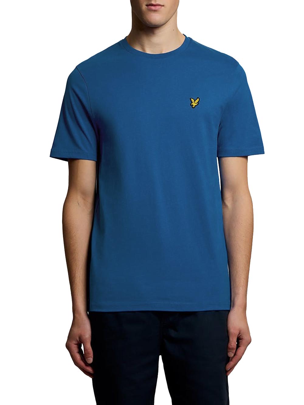 Plain T-Shirt Lyle & Scott T-shirt Uomo Ts400vog Bluette