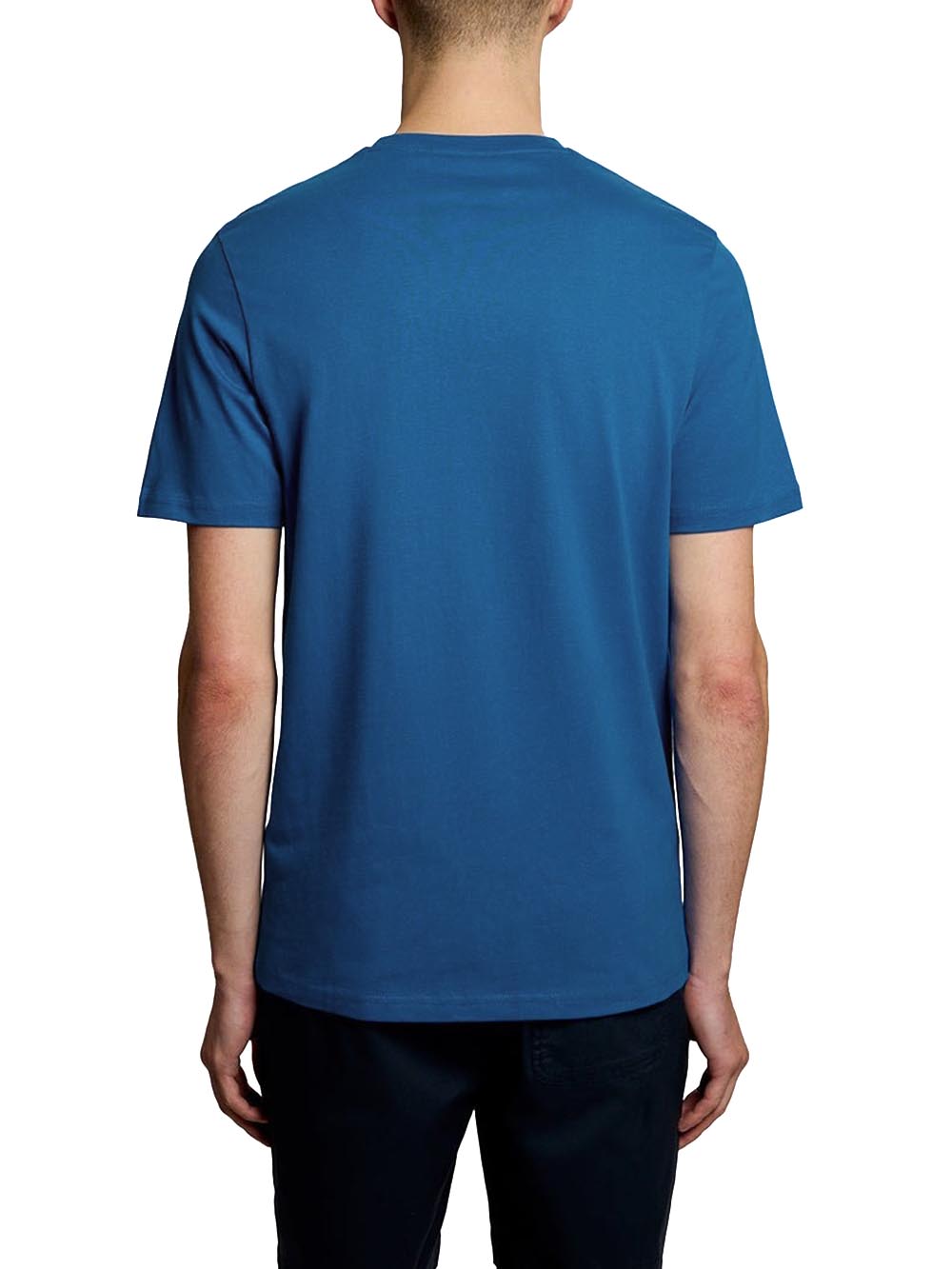 Plain T-Shirt Lyle & Scott T-shirt Uomo Ts400vog Bluette