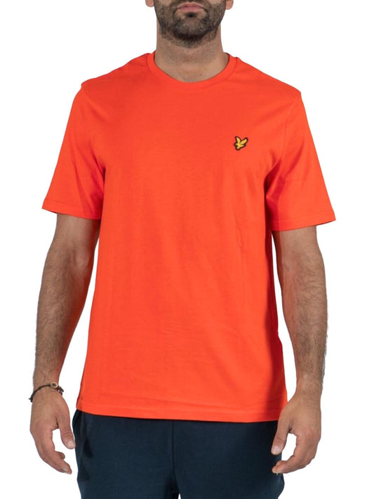 Plain T-Shirt Lyle & Scott T-shirt Uomo Ts400vog Arancione