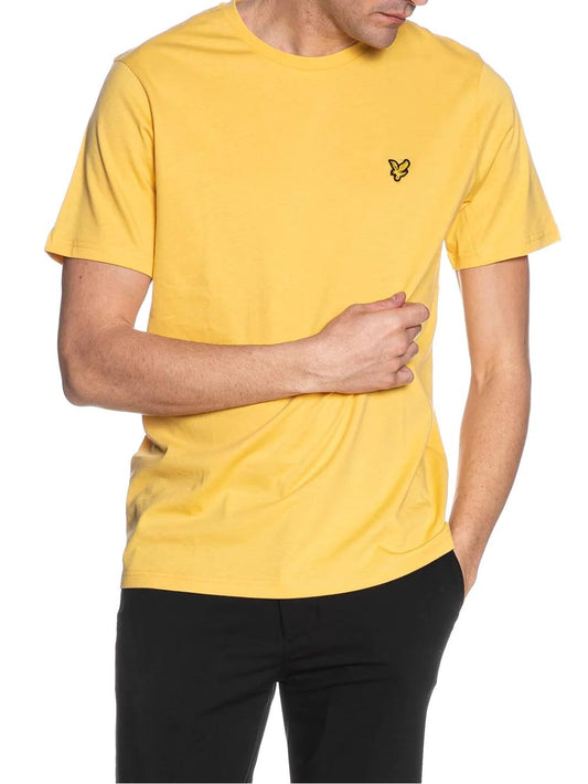 Plain T-Shirt Lyle & Scott T-shirt Uomo Ts400vog Giallo