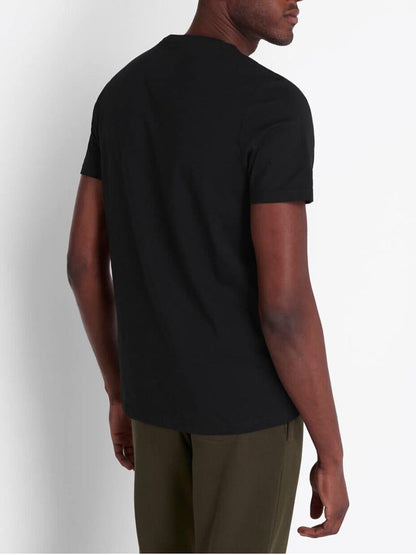 Plain T-Shirt Lyle & Scott T-shirt Uomo Ts400vogx Nero