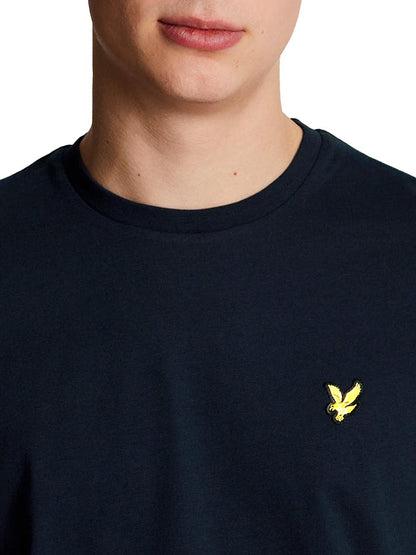 Plain T-Shirt Lyle & Scott T-shirt Uomo Ts400vog Blu
