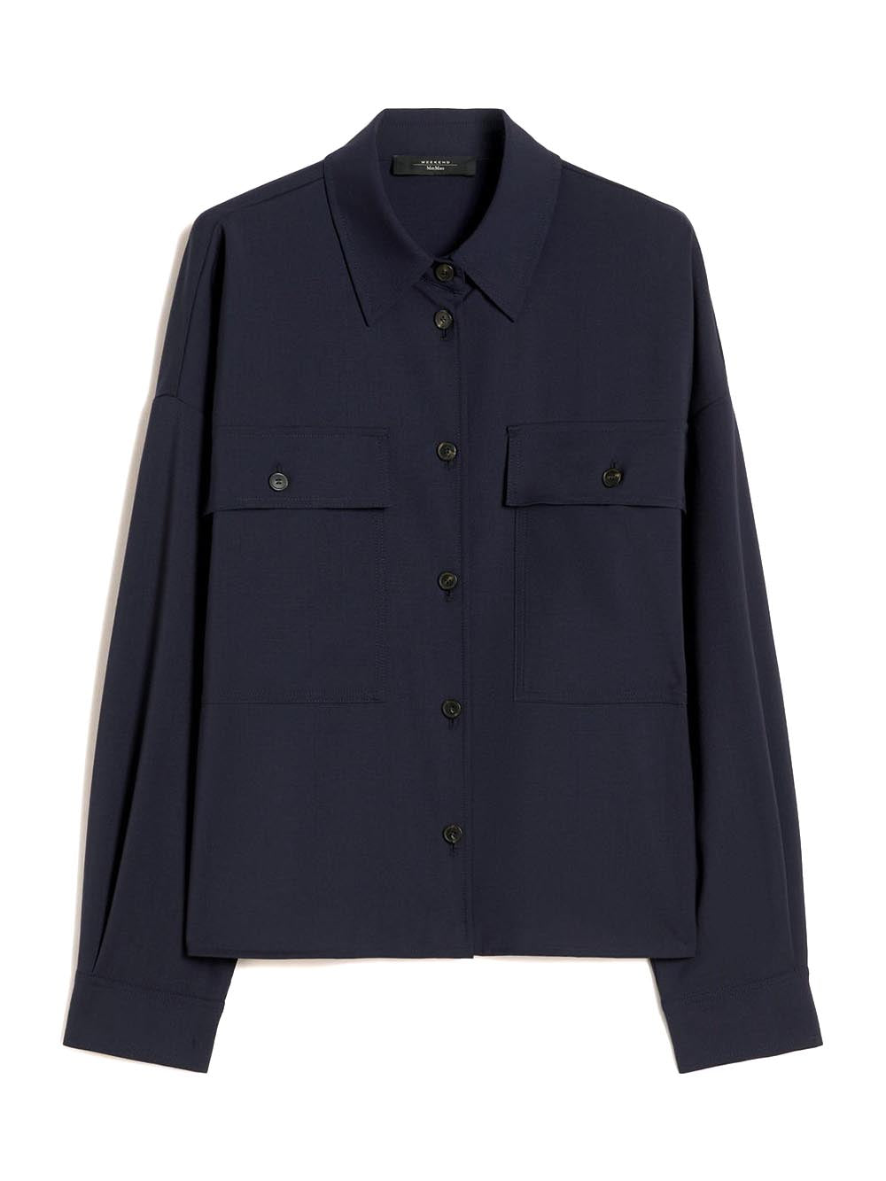 WKDMULINO Max Mara Weekend Camicia Donna 2615041021 Blu