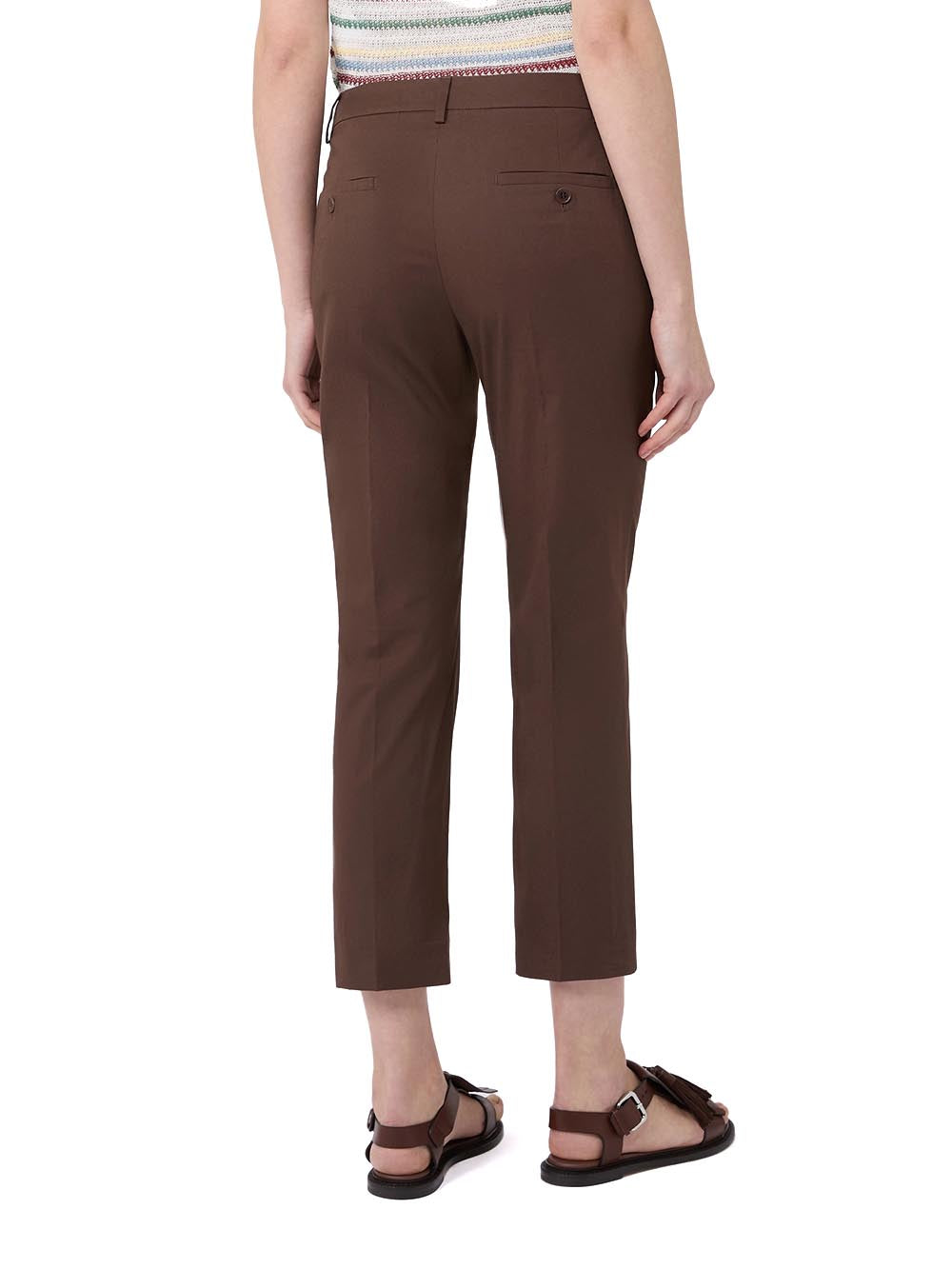 WKDCECCO Max Mara Weekend Pantalone Donna 2615131082 Marrone