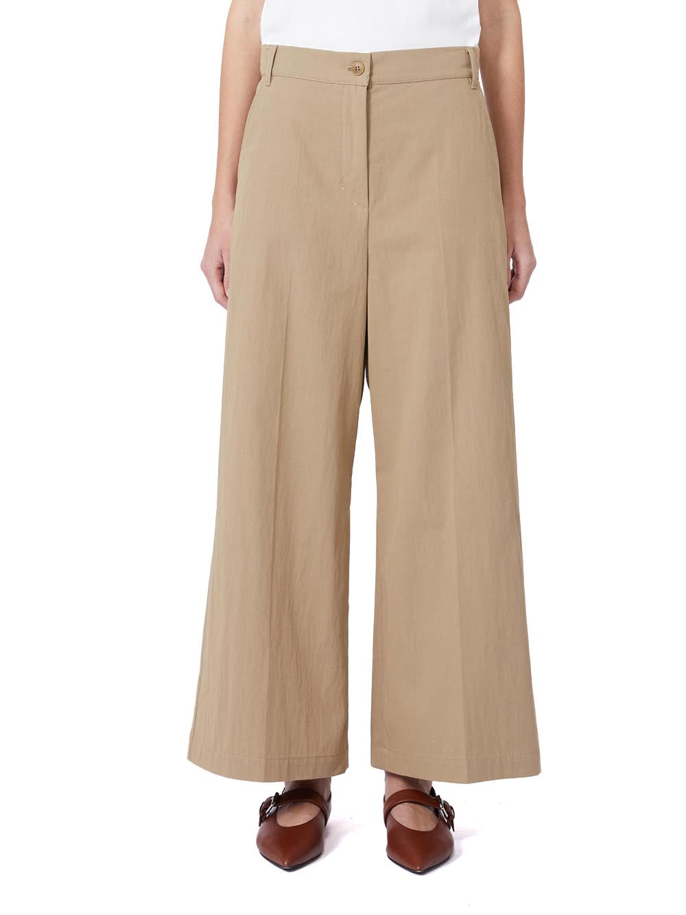 WKDRONCO Max Mara Weekend Pantalone Donna 2615131111 Nocciola
