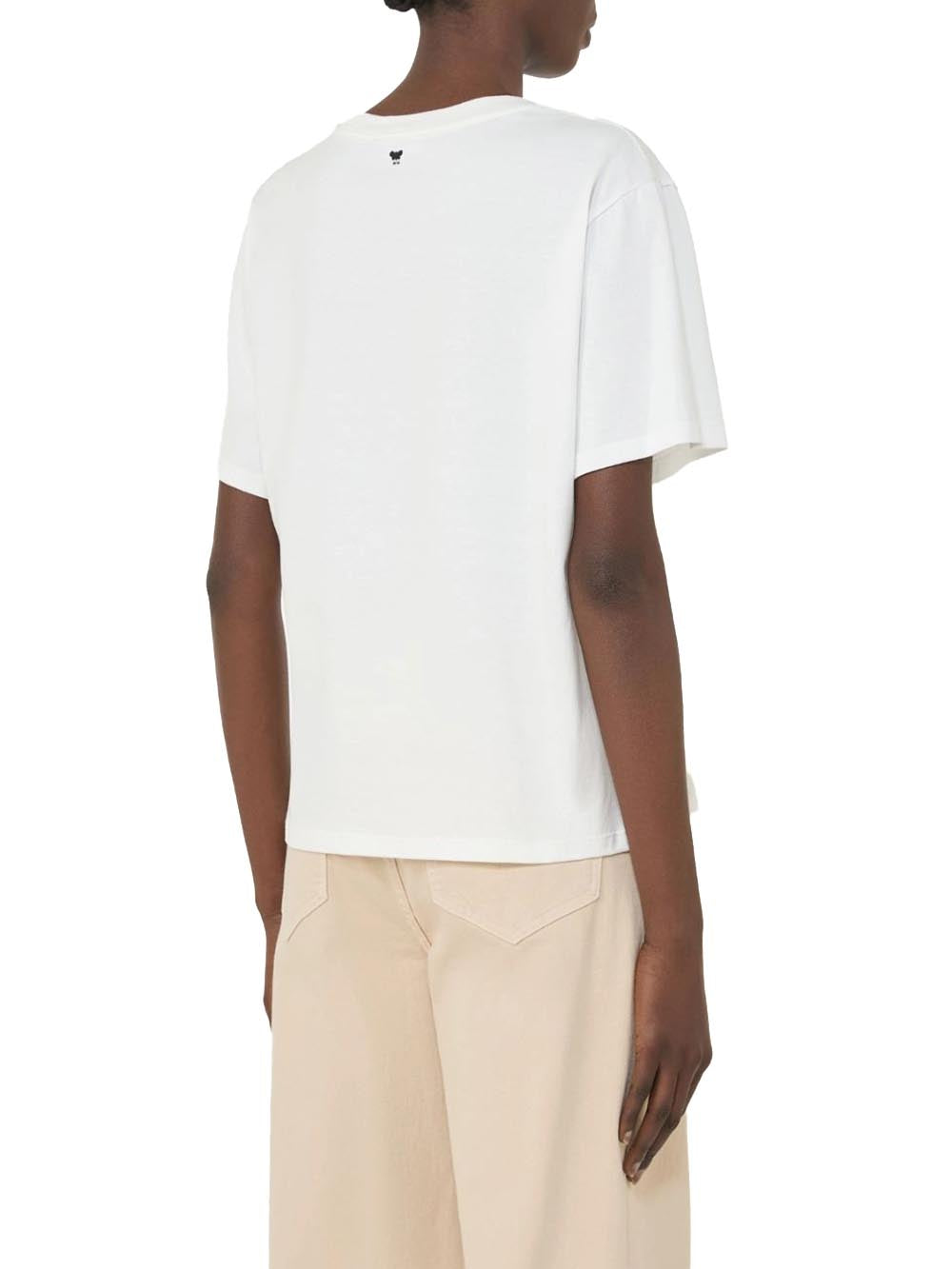 WKDTENUE Max Mara Weekend T-shirt Donna 2615971051 Panna