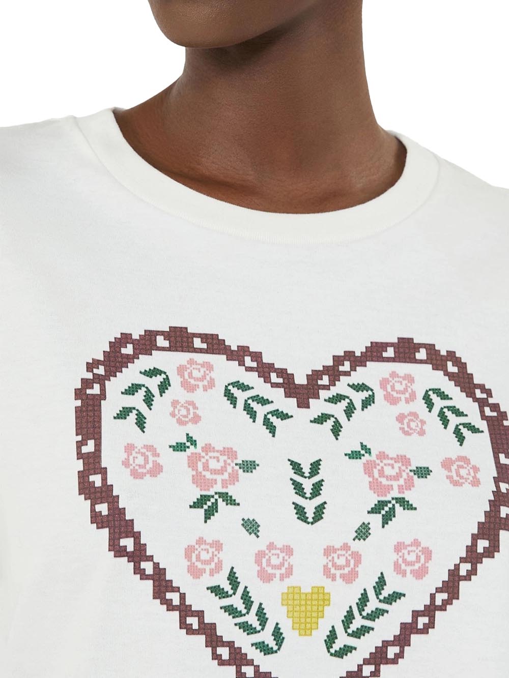 WKDTENUE Max Mara Weekend T-shirt Donna 2615971051 Panna