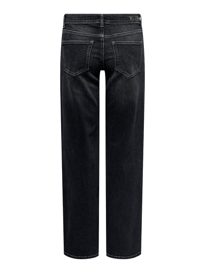 judy-o lw wide leg Only Jeans Donna 15346268 Nero