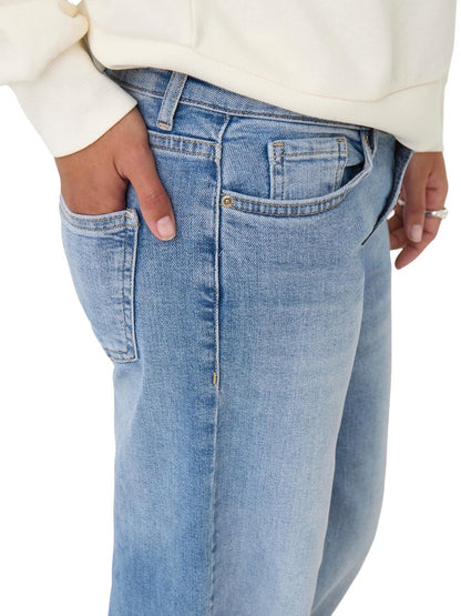 judy-o lw wide leg Only Jeans Donna 15358455 Chiaro