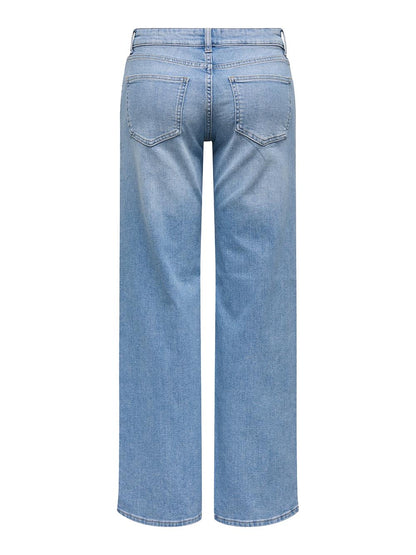 judy-o lw wide leg Only Jeans Donna 15358455 Chiaro