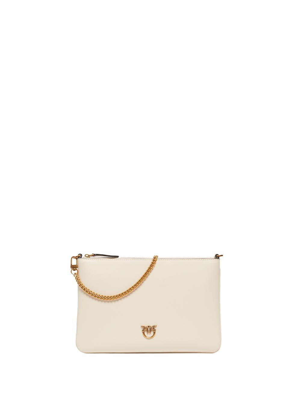 FLAT CLASSIC VITELLO SETA Pinko Pochette Donna 100455 A0f1 Panna