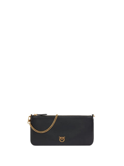 HORIZONTAL FLAT VITELLO SETA Pinko Pochette Donna 102747 A0f1 Nero