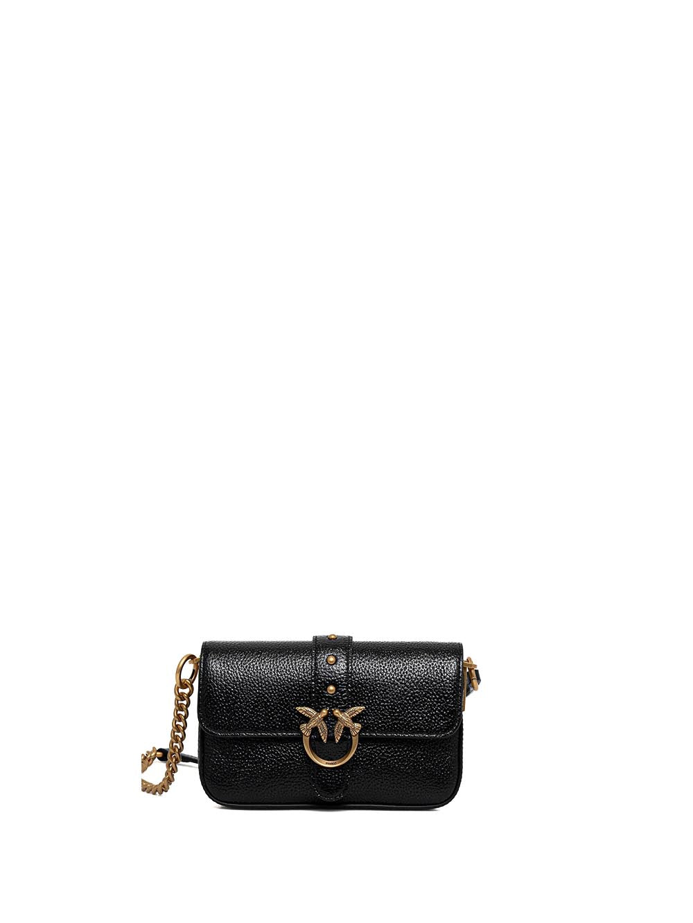 LOVE ONE SLOUCHY BABY BOTTALAT Pinko Borsa a Tracolla Donna 105353 A2x6 Nero