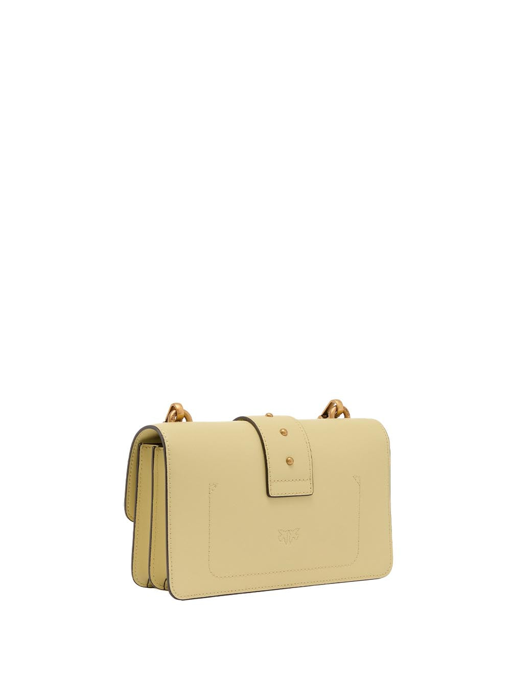 LOVE ONE MINI ST. CL VITELLO S Pinko Borsa a Tracolla Donna 105856 A0f1 Giallo Vaniglia