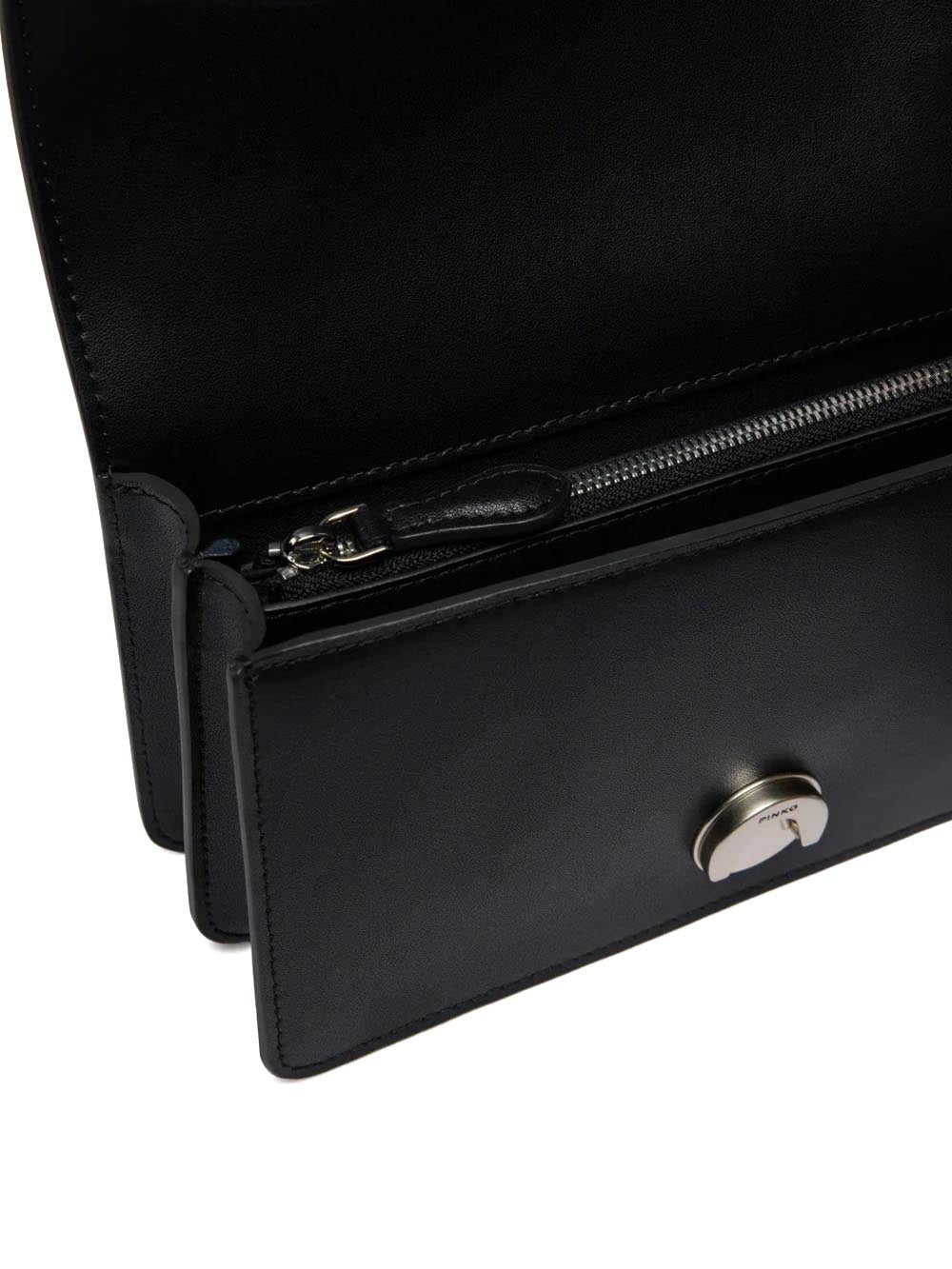 LOVE ONE MINI ST. CL VITELLO S Pinko Borsa a Tracolla Donna 105856 A0f1 Nero