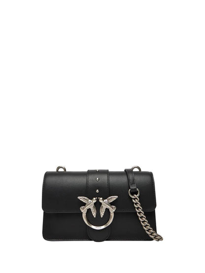 LOVE ONE MINI ST. CL VITELLO S Pinko Borsa a Tracolla Donna 105856 A0f1 Nero