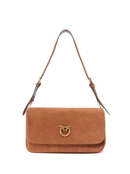 CLICK SOFT HORIZONTAL HANDLE C Pinko Borsa a Tracolla Donna 106178 A0f6 Marrone