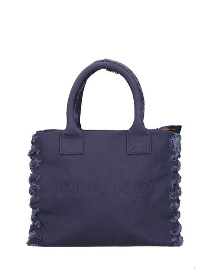BEACH SHOPPER CANVAS Pinko Borsa Shopper Donna 106673 A3a4 Viola