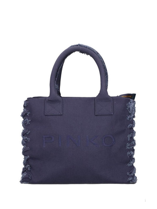 BEACH SHOPPER CANVAS Pinko Borsa Shopper Donna 106673 A3a4 Viola