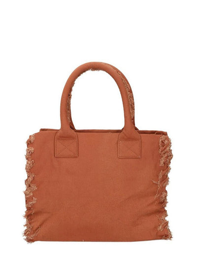 BEACH SHOPPER CANVAS Pinko Borsa Shopper Donna 106673 A3a4 Marrone