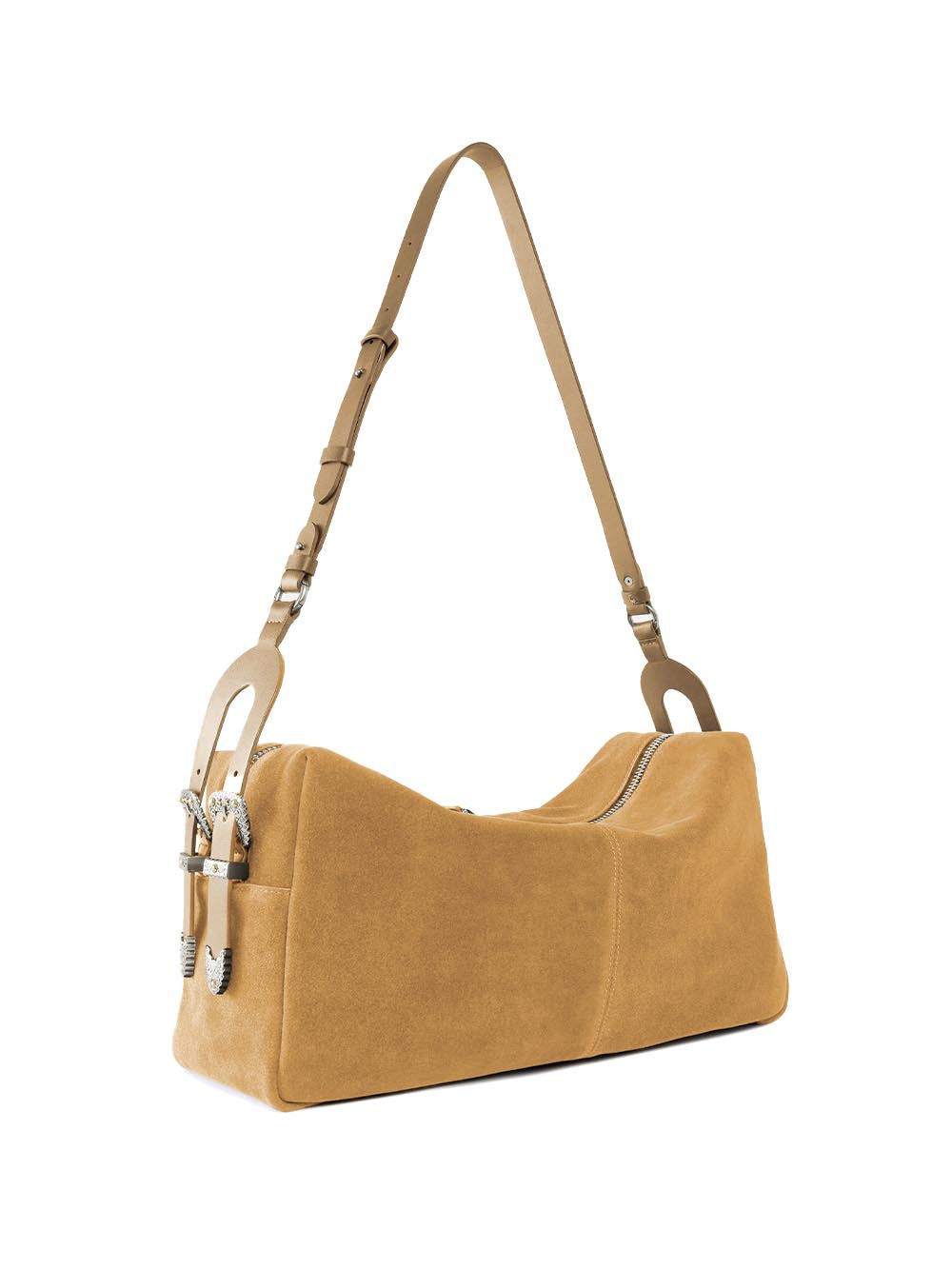 keeper bag in suede con stampa pitone Pinko Borsa Donna 106678a0f6 Beige