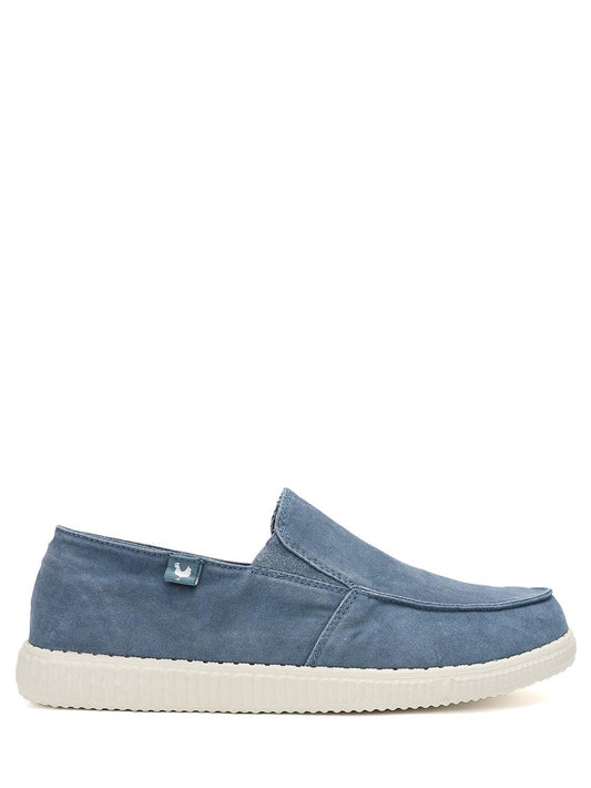 slip on PITAS Scarpa Uomo Wp150 Slip On Washed Azzurro