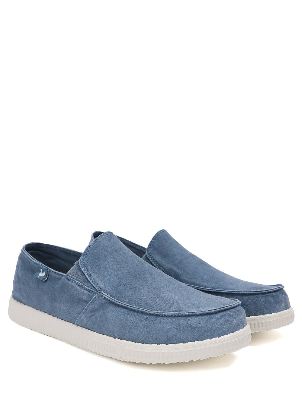 slip on PITAS Scarpa Uomo Wp150 Slip On Washed Azzurro
