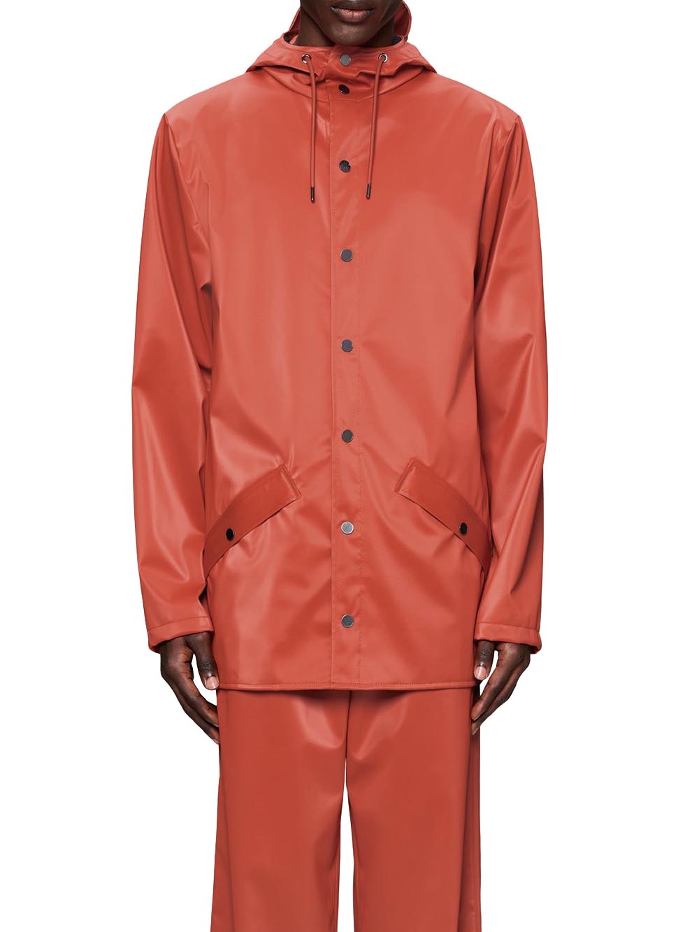 JACKET(W3) Rains Giubbino Unisex 12010 Arancione