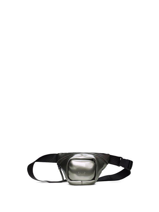 BUM BAG MICRO (W3) Rains Marsupio Unisex 14820 Grigio lucido
