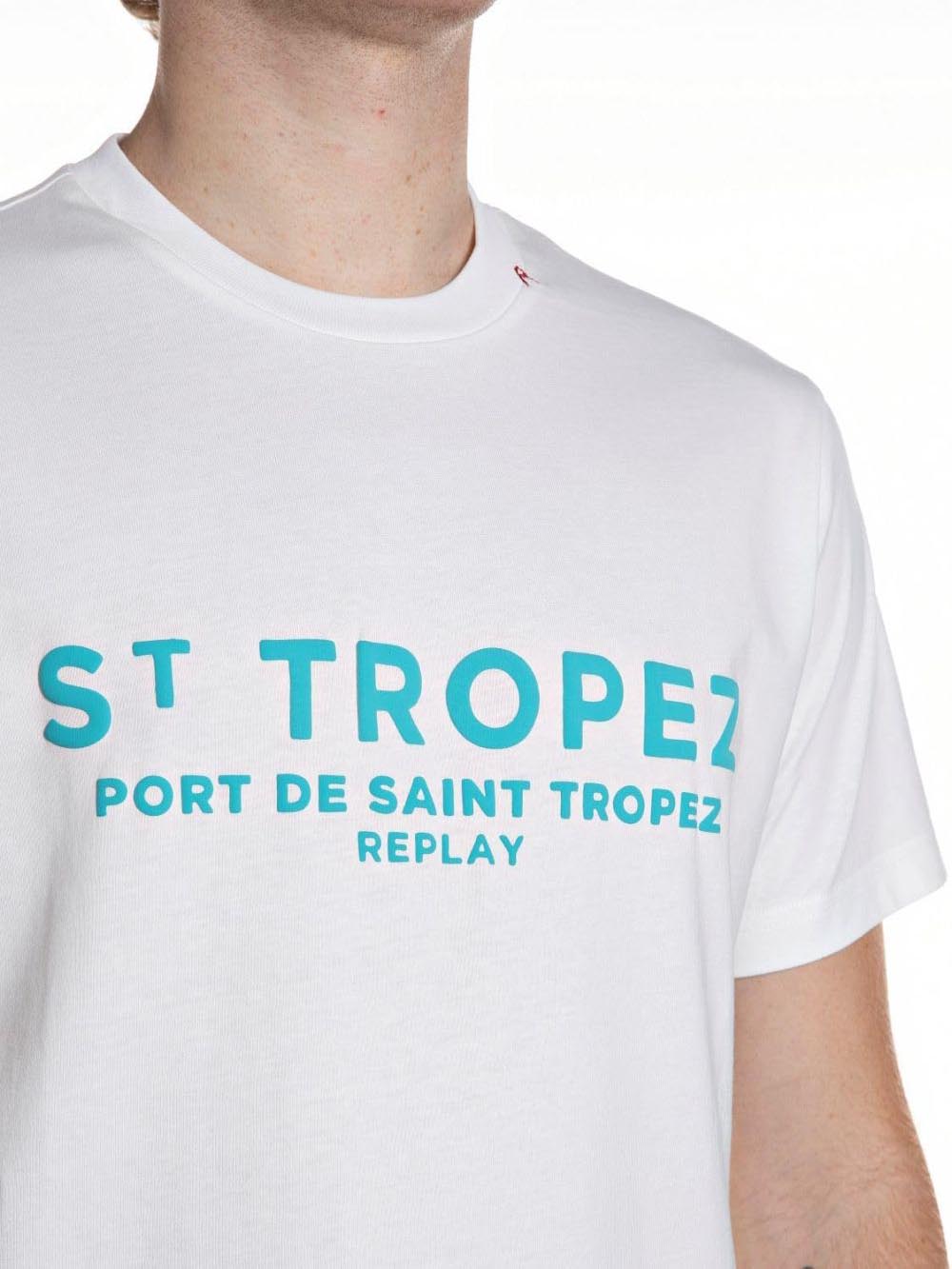 Replay T-shirt Uomo M3546 .000.23608p Bianco