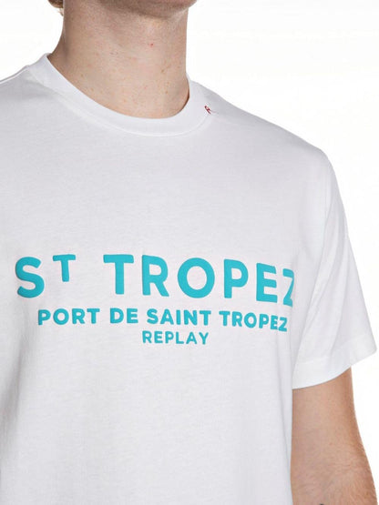 Replay T-shirt Uomo M3546 .000.23608p Bianco