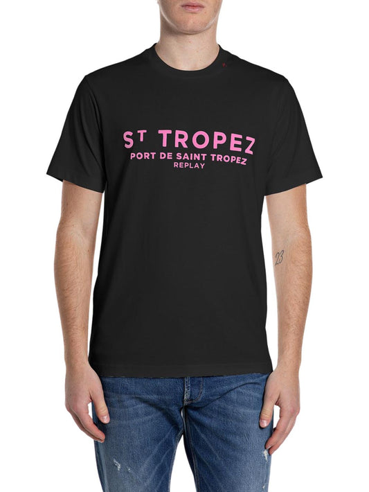 Replay T-shirt Uomo M3546 .000.23608p Nero