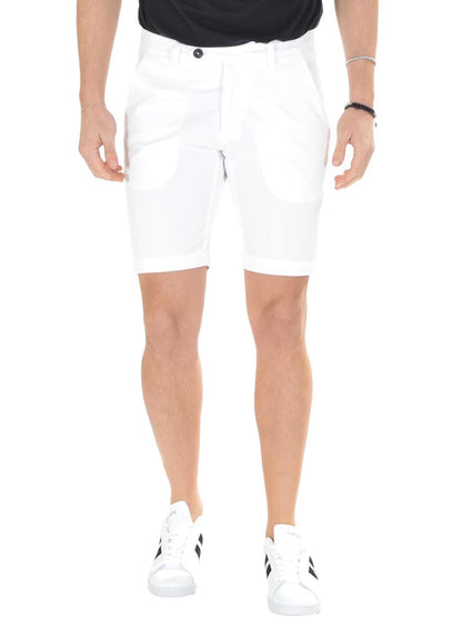 Roy Roger's Bermuda Uomo Bermuda New Rolf Man Rru087 C925 Bianco