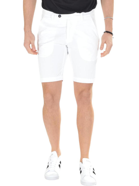 Roy Roger's Bermuda Uomo Bermuda New Rolf Man Rru087 C925 Bianco
