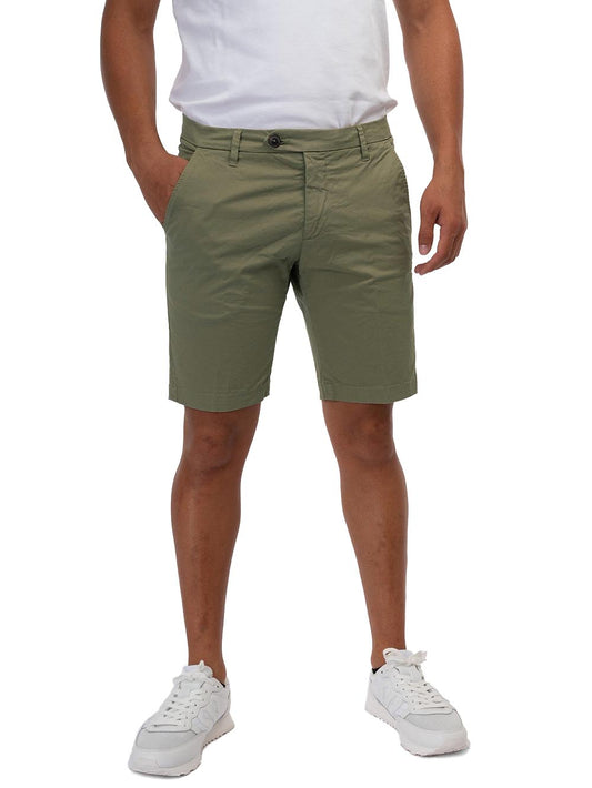 Roy Roger's Bermuda Uomo Bermuda New Rolf Man Rru087 C925 Verde militare