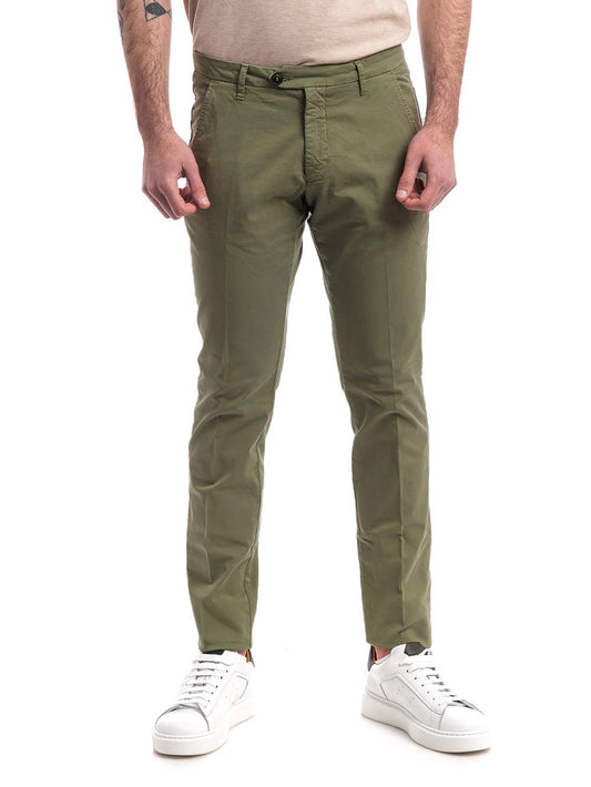 Roy Roger's Pantalone Uomo New Rolf Man Rru013 C925 Verde militare