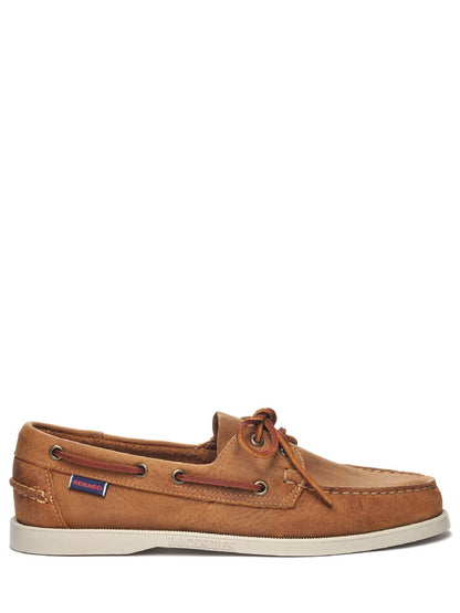 DOCKSIDES PORTLAND CRAZY H Sebago Scarpa da barca Uomo 70015h0 Marrone chiaro