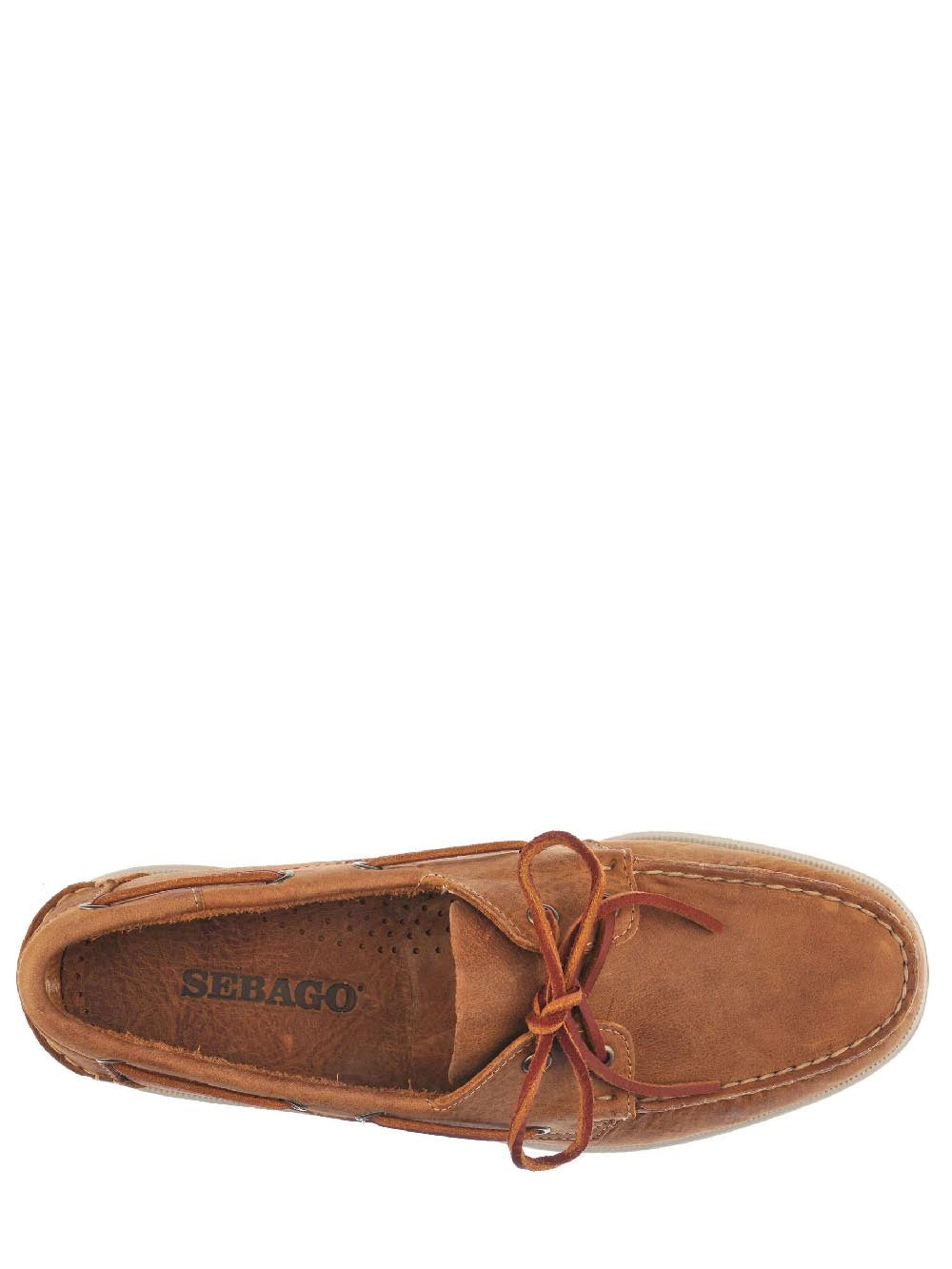 DOCKSIDES PORTLAND CRAZY H Sebago Scarpa da barca Uomo 70015h0 Marrone chiaro