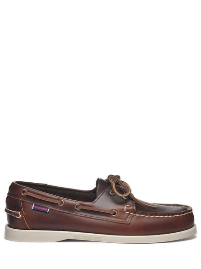 DOCKSIDES PORTLAND WAXED Sebago Scarpa da barca Uomo 70000g0 Cuoio