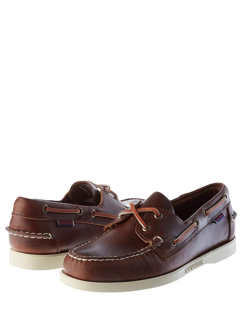 DOCKSIDES PORTLAND WAXED Sebago Scarpa da barca Uomo 70000g0 Cuoio