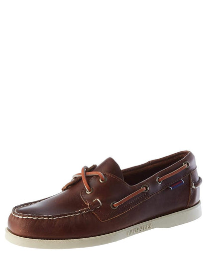 DOCKSIDES PORTLAND WAXED Sebago Scarpa da barca Uomo 70000g0 Cuoio