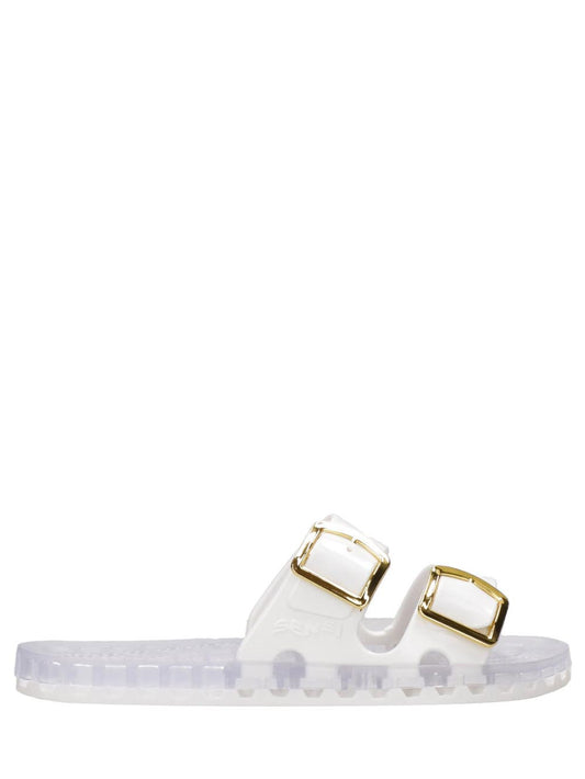 la jolla flamingo Sensi Ciabatta Donna 4151/fl Bianco