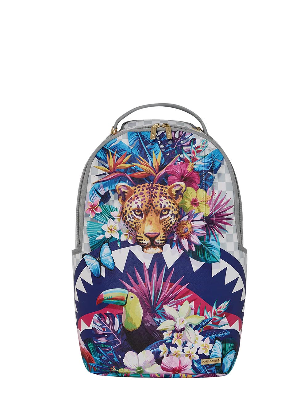 flowering jungle shark backpack Sprayground Zaino Unisex 910b8625nsz Multicolor