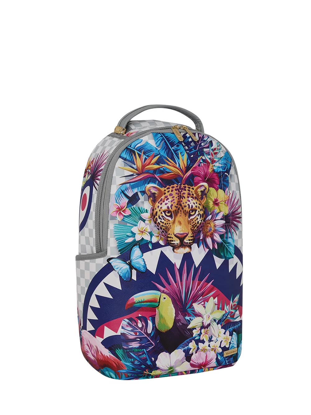 flowering jungle shark backpack Sprayground Zaino Unisex 910b8625nsz Multicolor