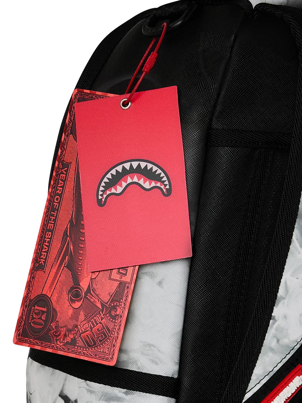 elevate white backpack Sprayground Zaino Unisex 910b8751nsz Nero grigio