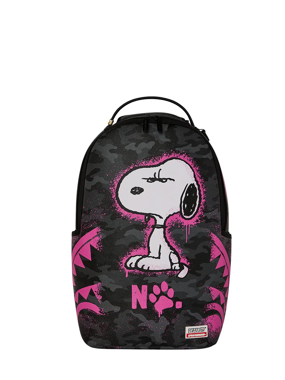 snoopy pink stencil backpack Sprayground Zaino Unisex 910b8781nsz Nero fucsia