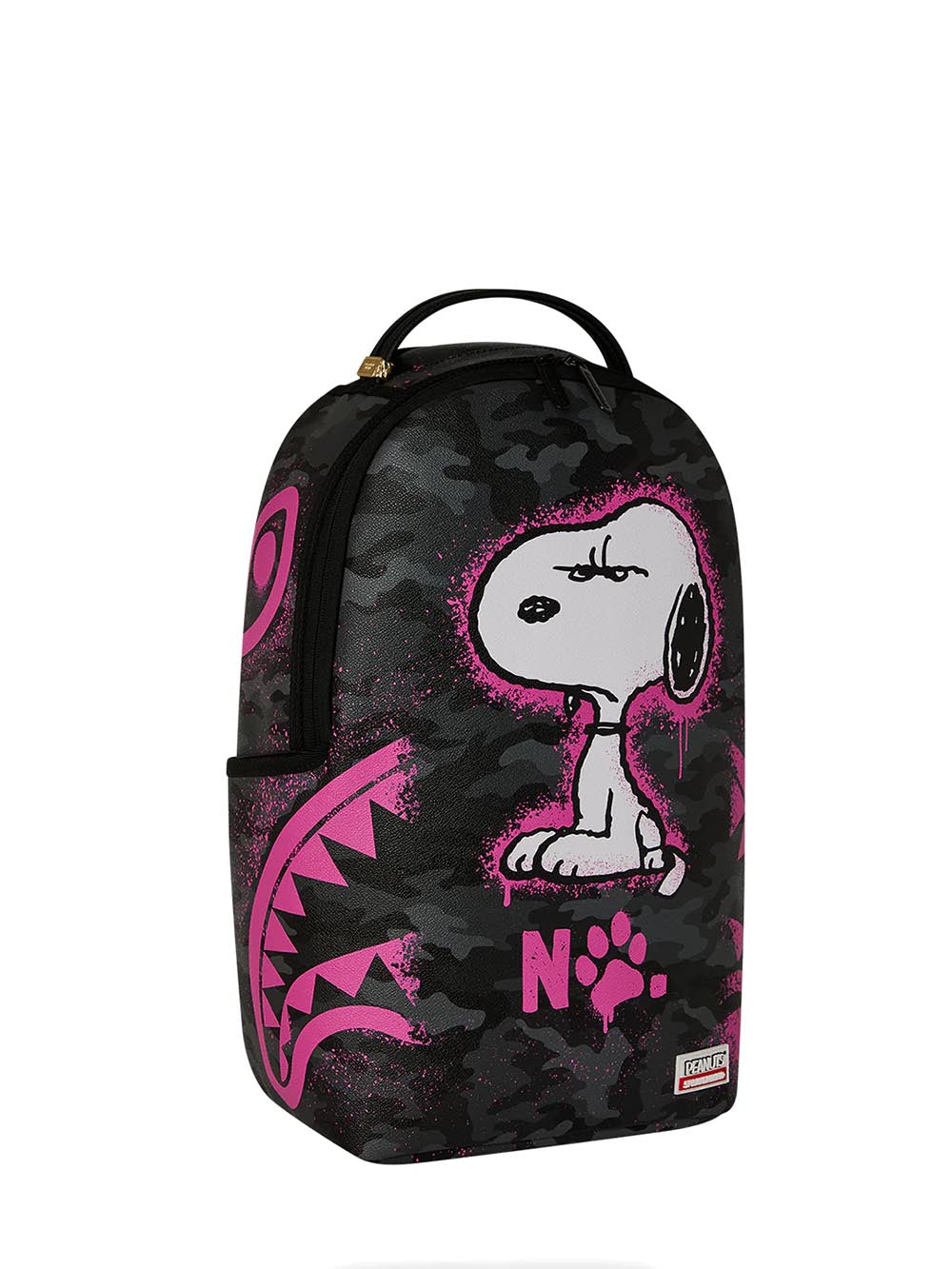 snoopy pink stencil backpack Sprayground Zaino Unisex 910b8781nsz Nero fucsia
